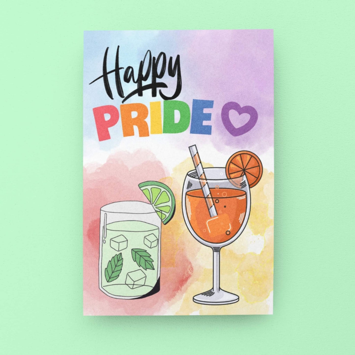 Celebrate LGBTQ+ Pride! | LGBTQ+ Pride Card - Queer Card Club -