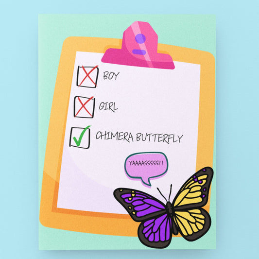 Nonbinary & Genderqueer Affirmation Card - Queer Card Club -