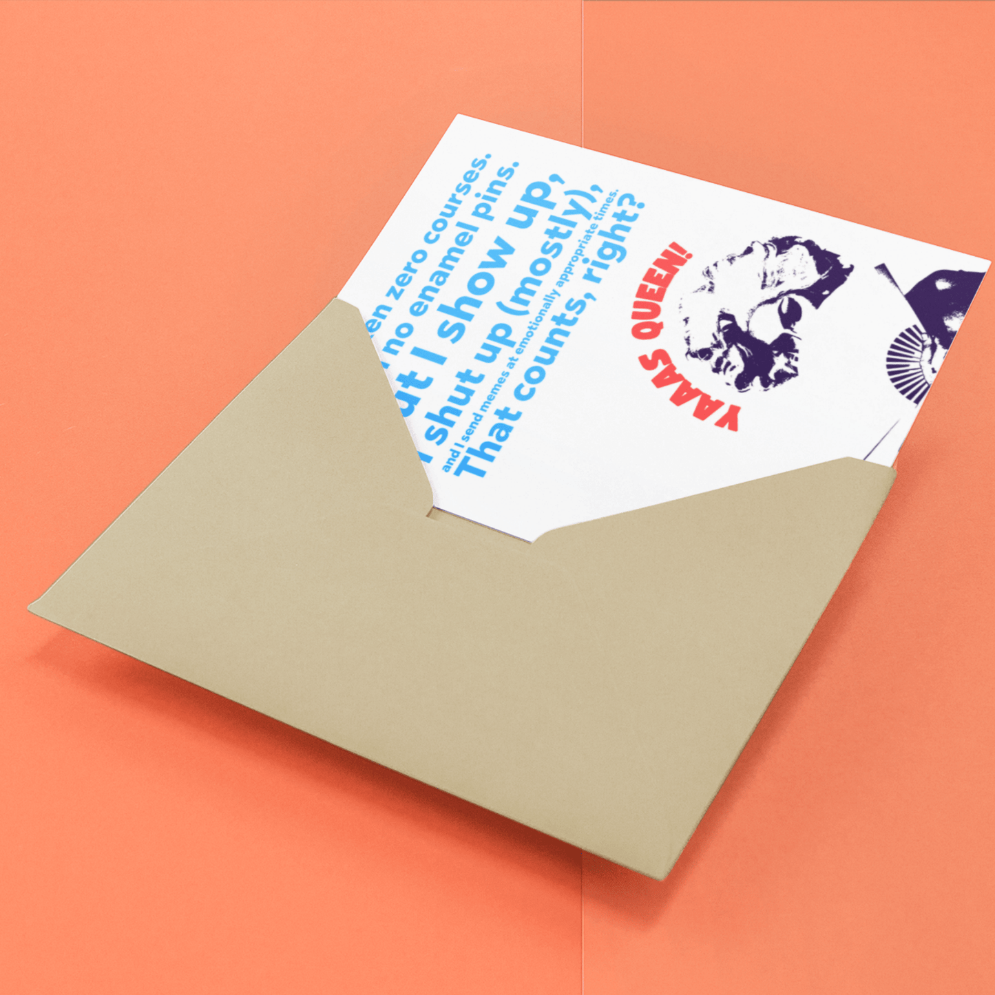 Sassy LGBTQ+ Allyship | LGBTQ+ Allyship Card - Queer Card Club -