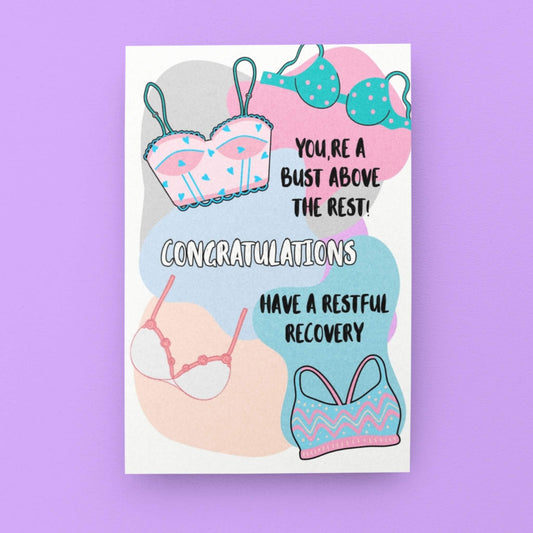 Top Surgery / Breast Augm Congratulations Card - Queer Card Club -