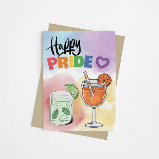 Celebrate LGBTQ+ Pride! | LGBTQ+ Pride Card - Queer Card Club - 