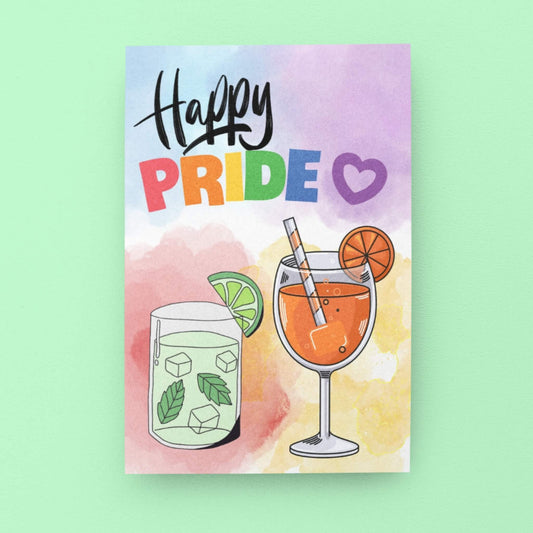 Celebrate LGBTQ+ Pride! | LGBTQ+ Pride Card - Queer Card Club - 