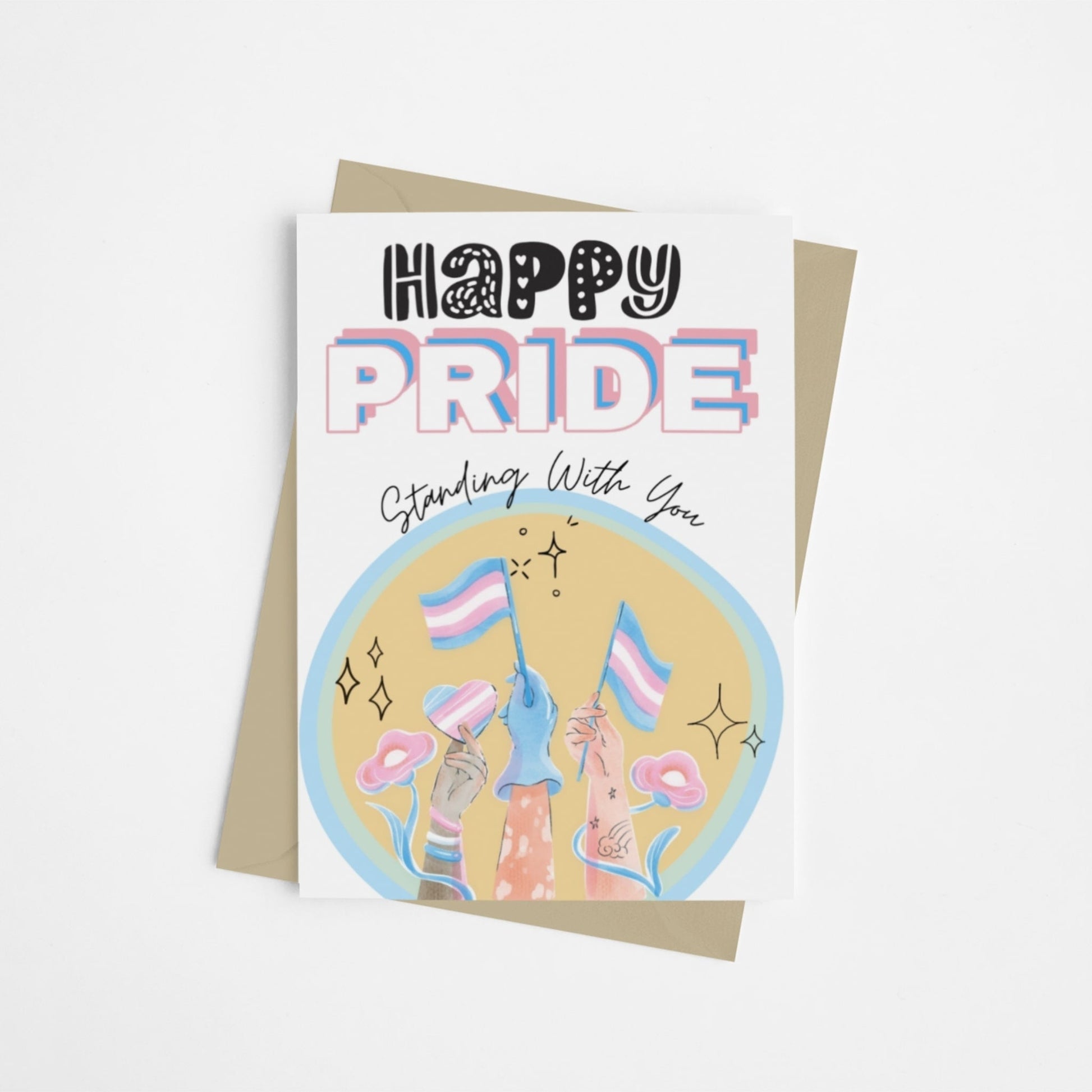 Happy Trans Pride 2025! | LGBTQ+ Pride Card - Queer Card Club - 