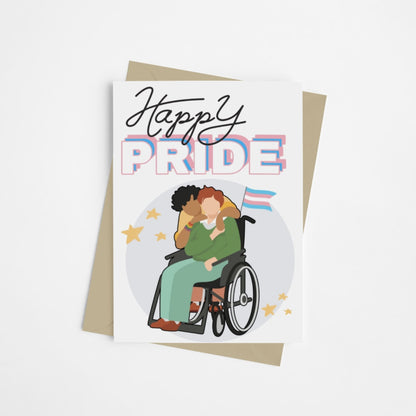 Happy Trans Pride! | LGBTQ+ Pride Card - Queer Card Club - 