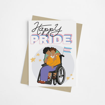 Happy Trans Pride! | LGBTQ+ Pride Card - Queer Card Club - 