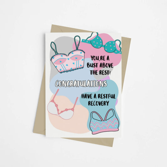 Top Surgery / Breast Augm Congratulations Card - Queer Card Club - 