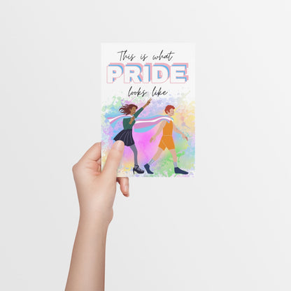 Transgender Pride Celebration | LGBTQ+ Pride Card - Queer Card Club - 